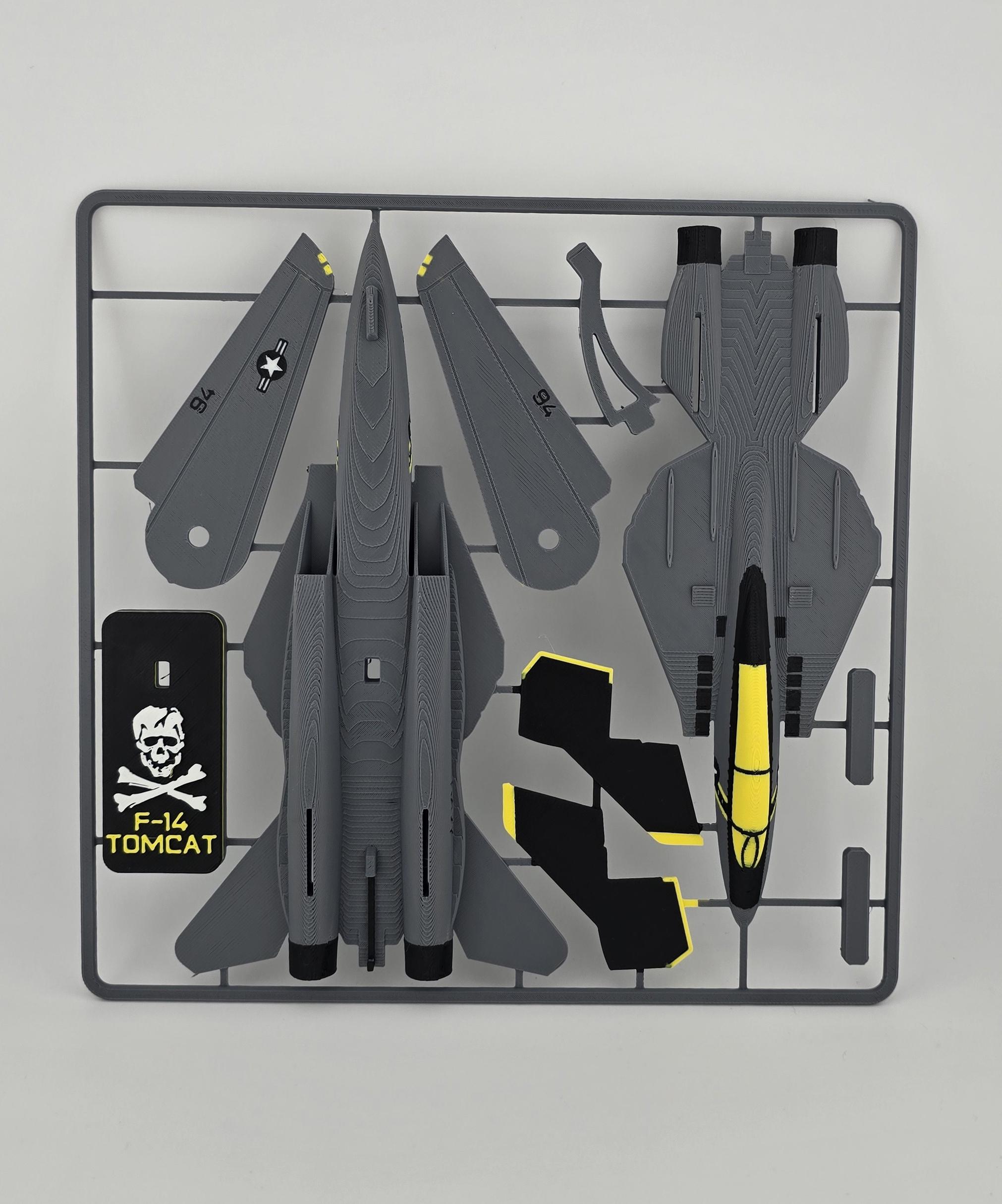 Сборная модель Модель самолета F-14 Tomcat (0118)