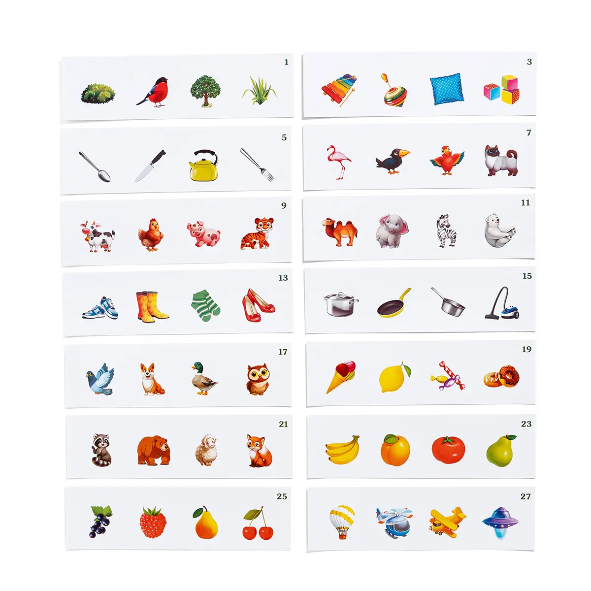 Дитяча розвиваюча гра Четвертий зайвий дерев'яні пазли (2394388589) - фото 11 Дитяча розвиваюча гра Четвертий зайвий дерев'яні пазли (2394388589) - фото 11