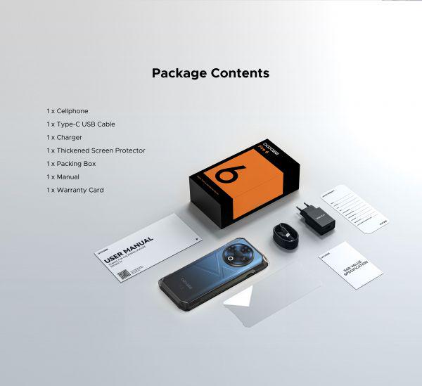 Смартфон Doogee Fire 6 6/256ГБ Синий (6923740234310) - фото 2 Смартфон Doogee Fire 6 6/256ГБ Синий (6923740234310) - фото 2