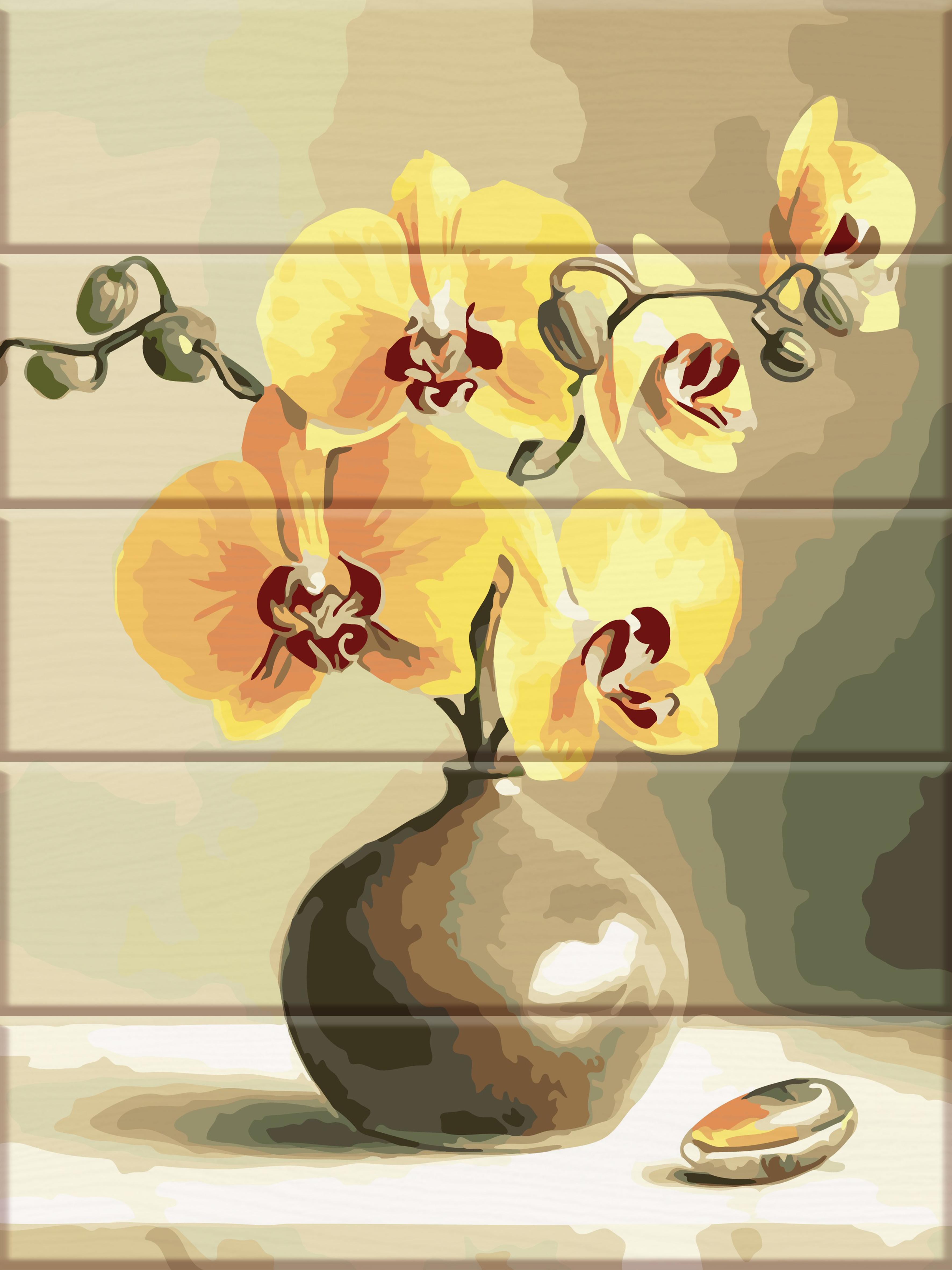 Картина по номерам Art Story Орхидеи в вазе 30х40 см (ASW089)