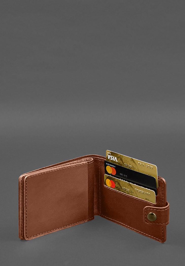 Обложка-портмоне кожаная для удостоверения участника боевых действий УБД Светло-коричневая (A-028256) - фото 7 Обложка-портмоне кожаная для удостоверения участника боевых действий УБД Светло-коричневая (A-028256) - фото 7