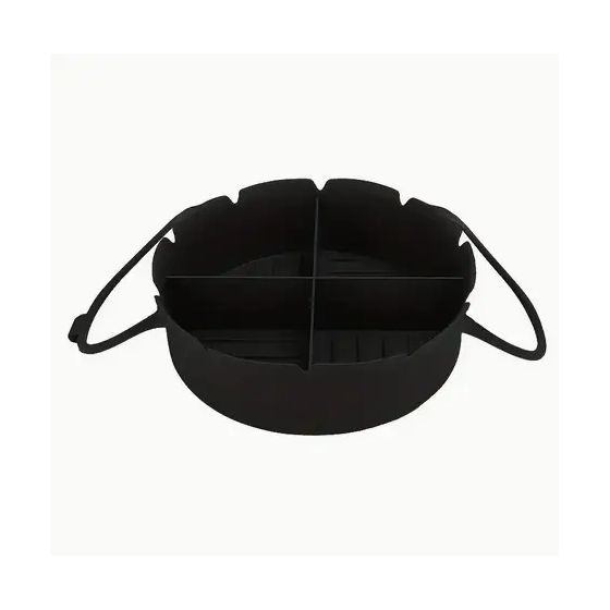 Форма силіконова вкладиш роздільна для аерогрилів та аерофритюрниць Чорний (HH-4)