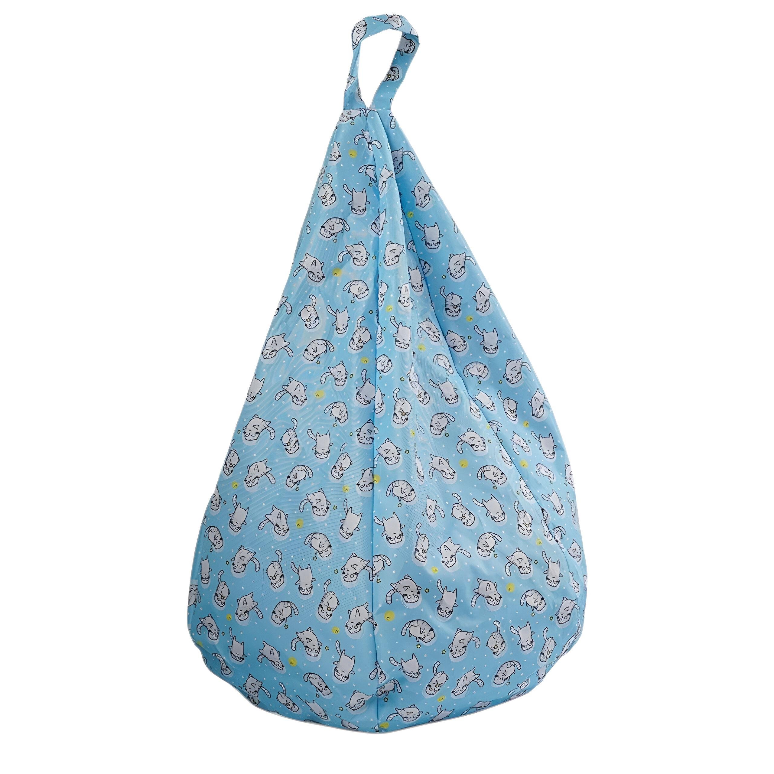 Крісло-мішок груша котик чохол знімний/водонепроникний 88 см (Д58467) - фото 2 Крісло-мішок груша котик чохол знімний/водонепроникний 88 см (Д58467) - фото 2