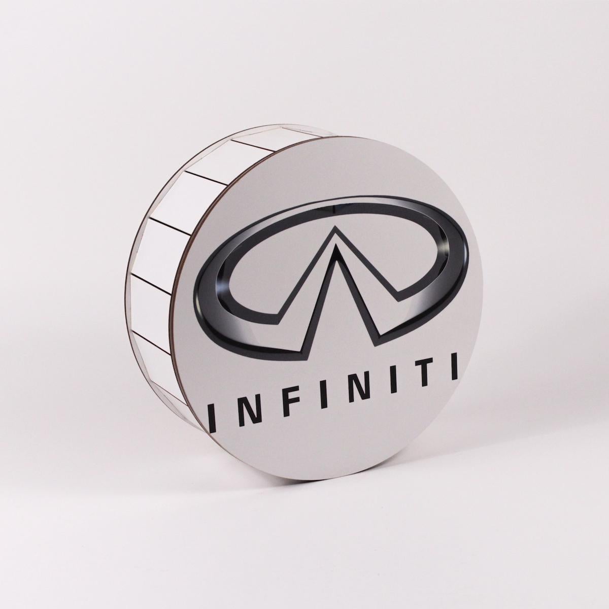 Коробка подарункова кругла "Infiniti" (4651)