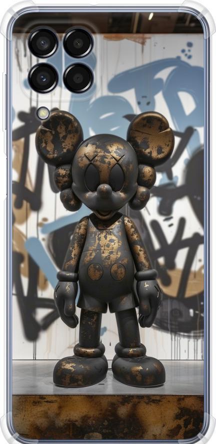 Чехол на Samsung Galaxy M33 M336B Bronze kaws v2 (6098sp-2633-42517)