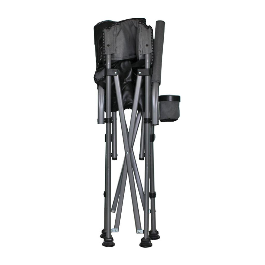 Кресло туристическое раскладное Lesko S4577 98x56x58 см Gray (1380051) - фото 4 Кресло туристическое раскладное Lesko S4577 98x56x58 см Gray (1380051) - фото 4