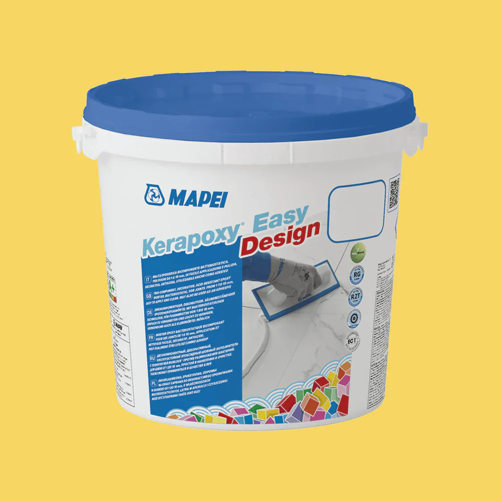 Фуга затирка эпоксидная для швов Mapei Kerapoxy Easy Design 150 3 кг Желтый