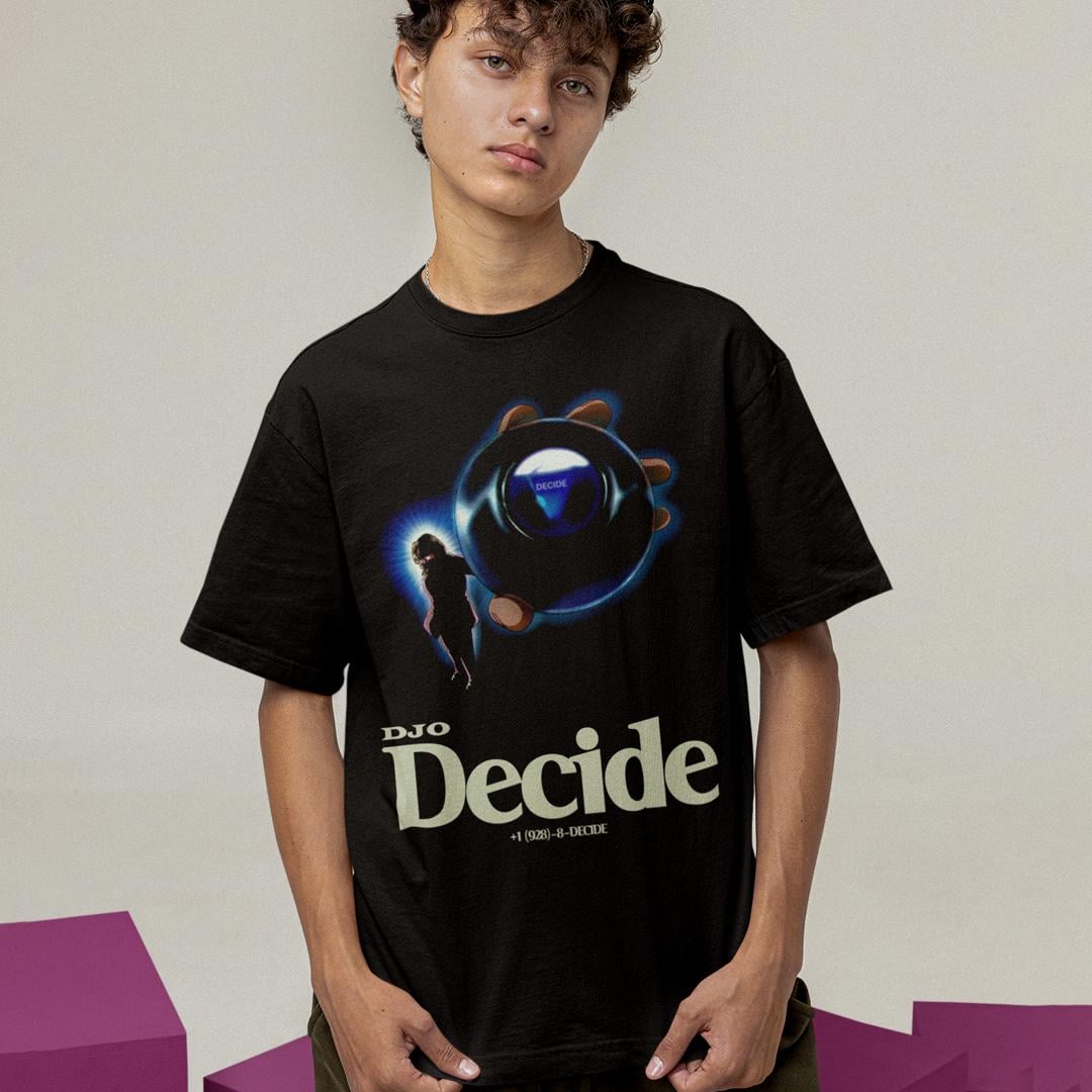 Футболка унисекс Djo Decide 2XL Черный (00000008074)