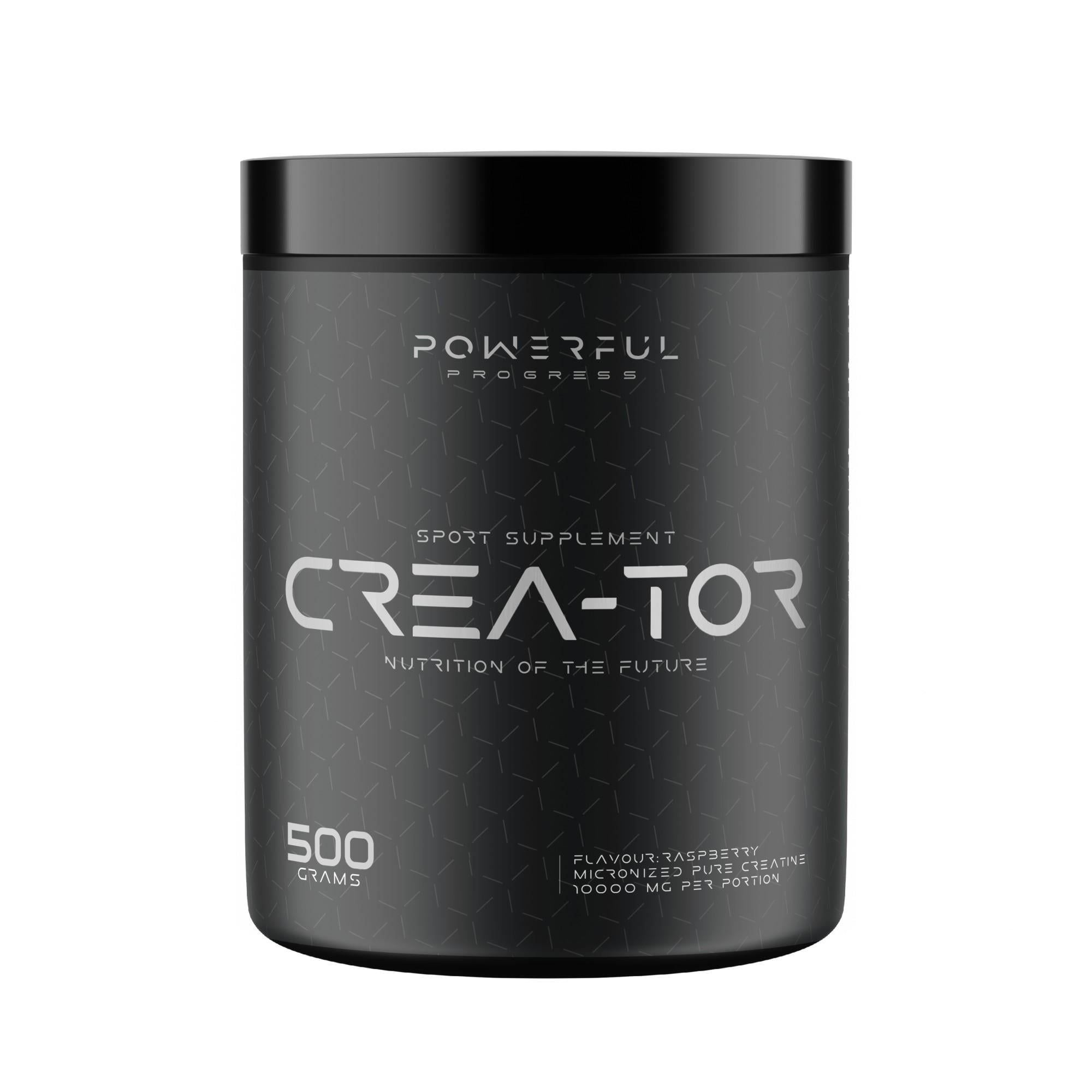 Креатин Powerful Progress Crea-Tor Micronized малина 500 г