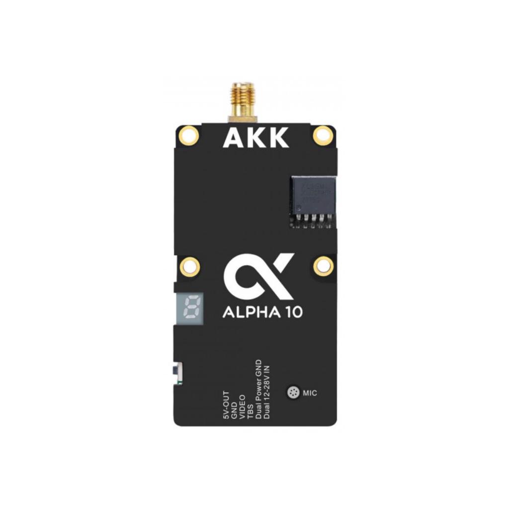 Видеопередатчик VTX AKK Alpha 10W 5,8GHz 80CH (A10)