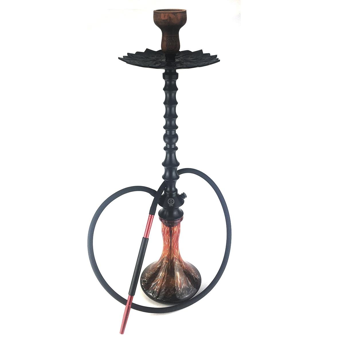 Кальян Karma Hookah 1.1 Black з колбою Craft Red/Black (034-257)