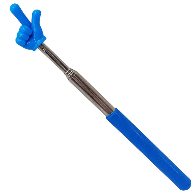 Указка телескопическая Пикми до 70 см с пальчиком Синий (27983484)