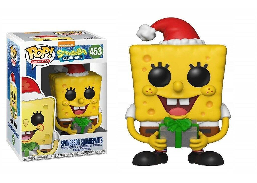 Дитяча ігрова фігурка Funko Pop SpongeBob SquarePants SpongeBob Xmas 10 см (cartoon SP 453)