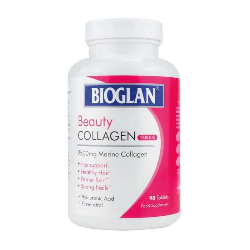 Колаген морський 2500 мг з гіалуроновою кислотою Bioglan Beauty Collagen 90 табл.