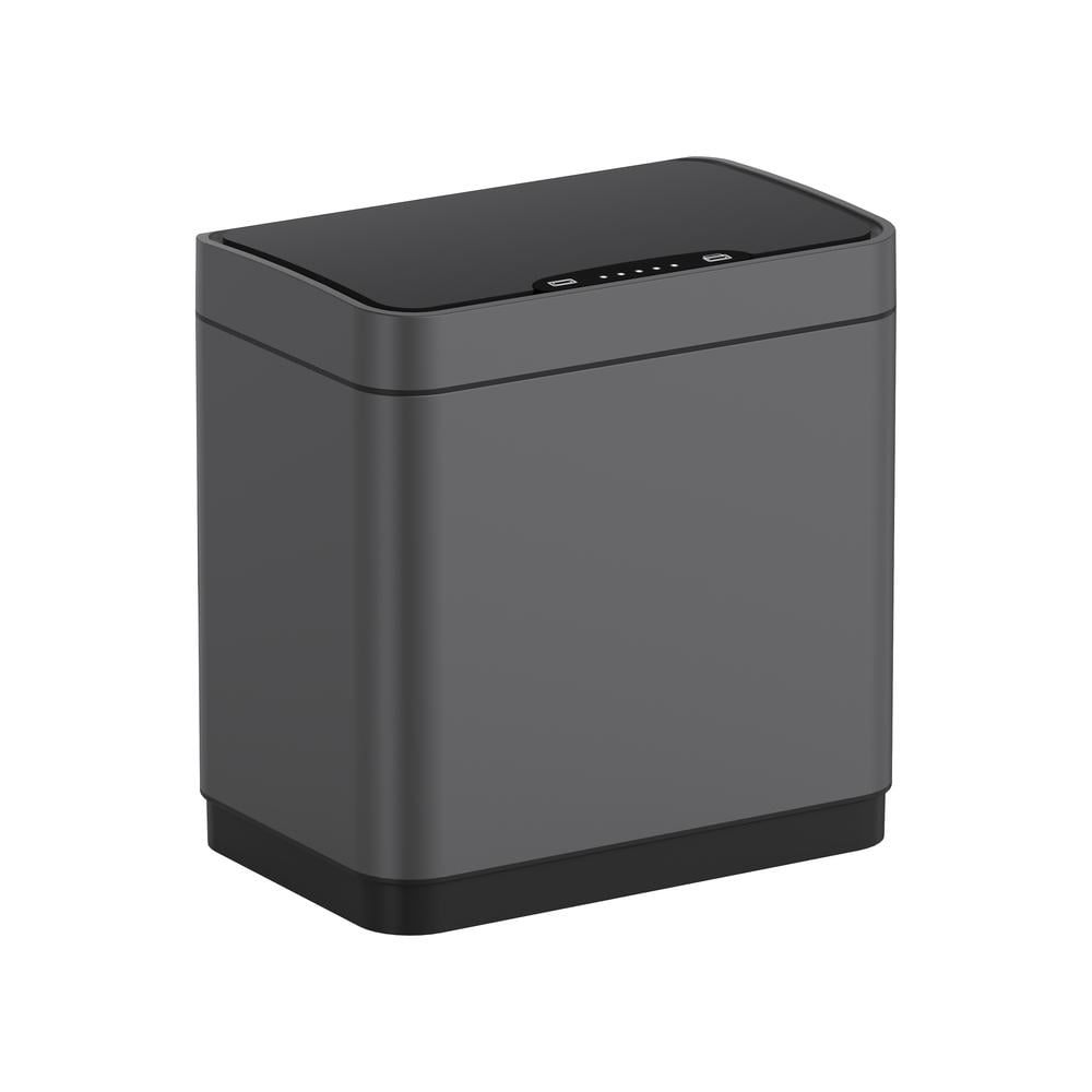 Ведро для мусора KOER TC-020312-07 12 л с сенсорным прямоугольным графитовым покрытием (KR5587)