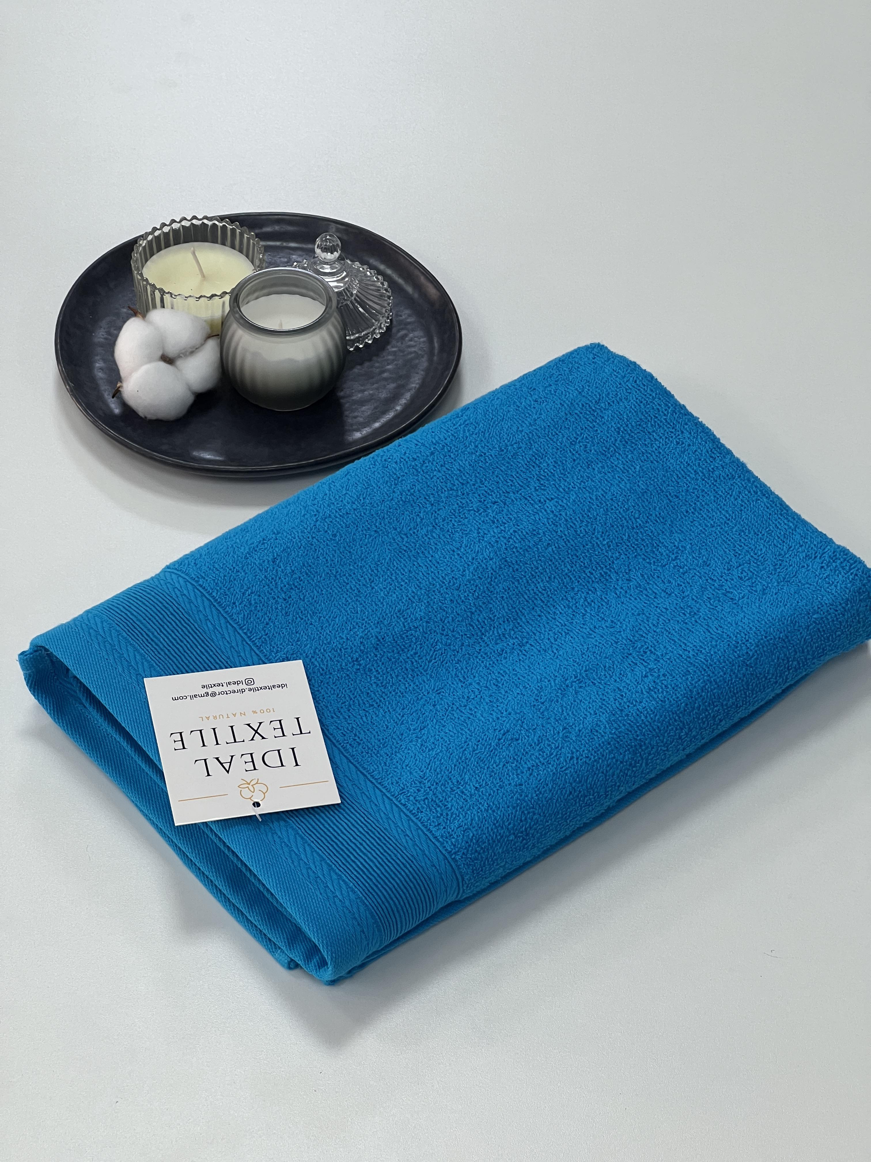 Рушник махровий з бордюром 400г/м2 100х150 см Морський (9900219) - фото 4 Рушник махровий з бордюром 400г/м2 100х150 см Морський (9900219) - фото 4