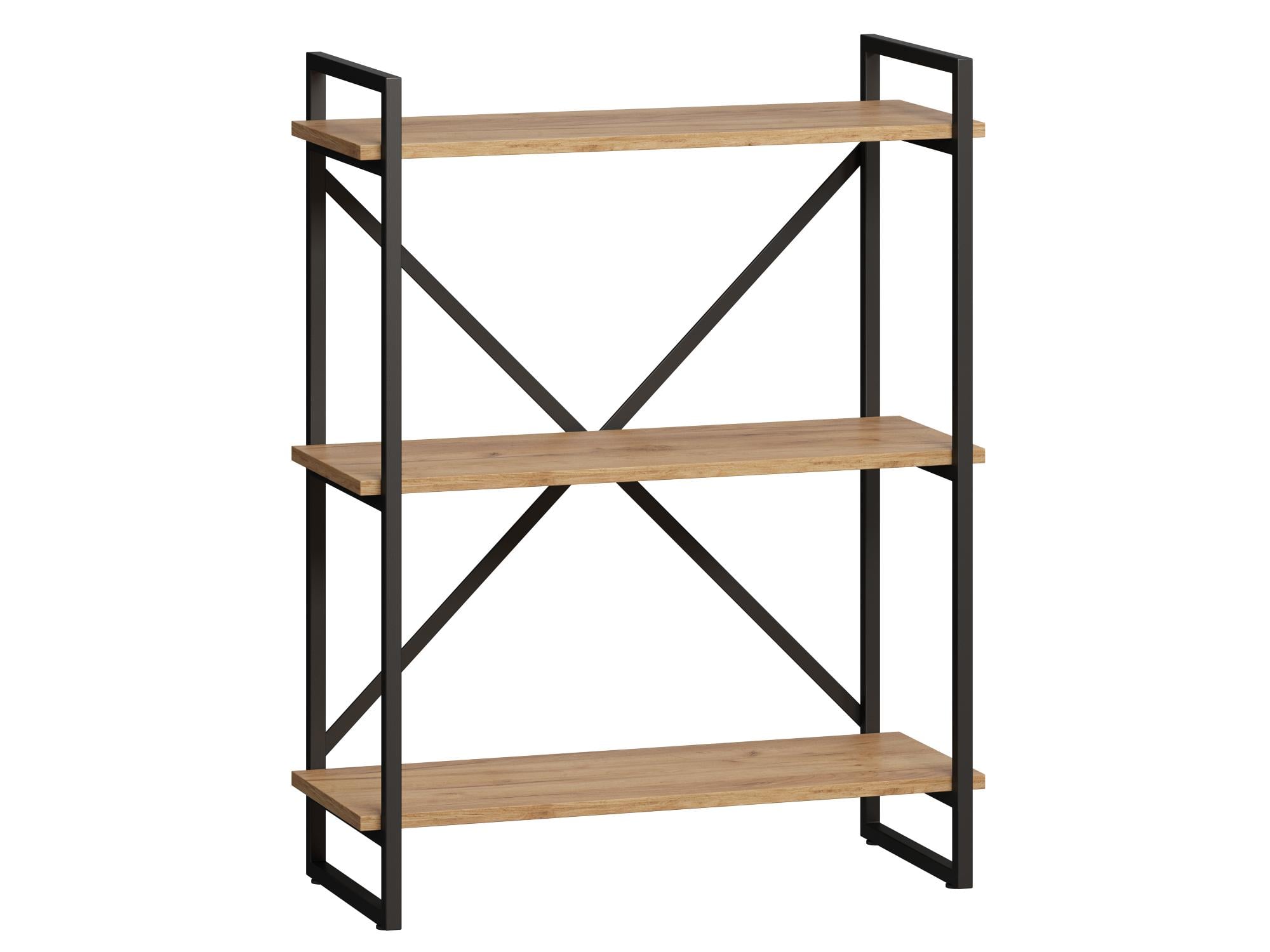 Cтеллаж EcoLoft Лофт IN-2137 Светло-коричневый (23506185)