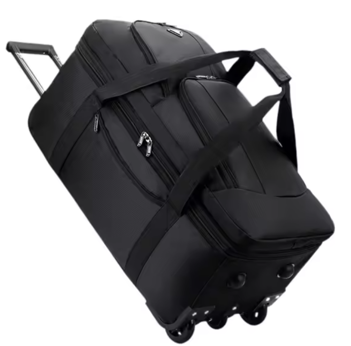 Сумка дорожная на колесах Solve Filippini 135 л 45x38x78 см Черный (KT6008602)