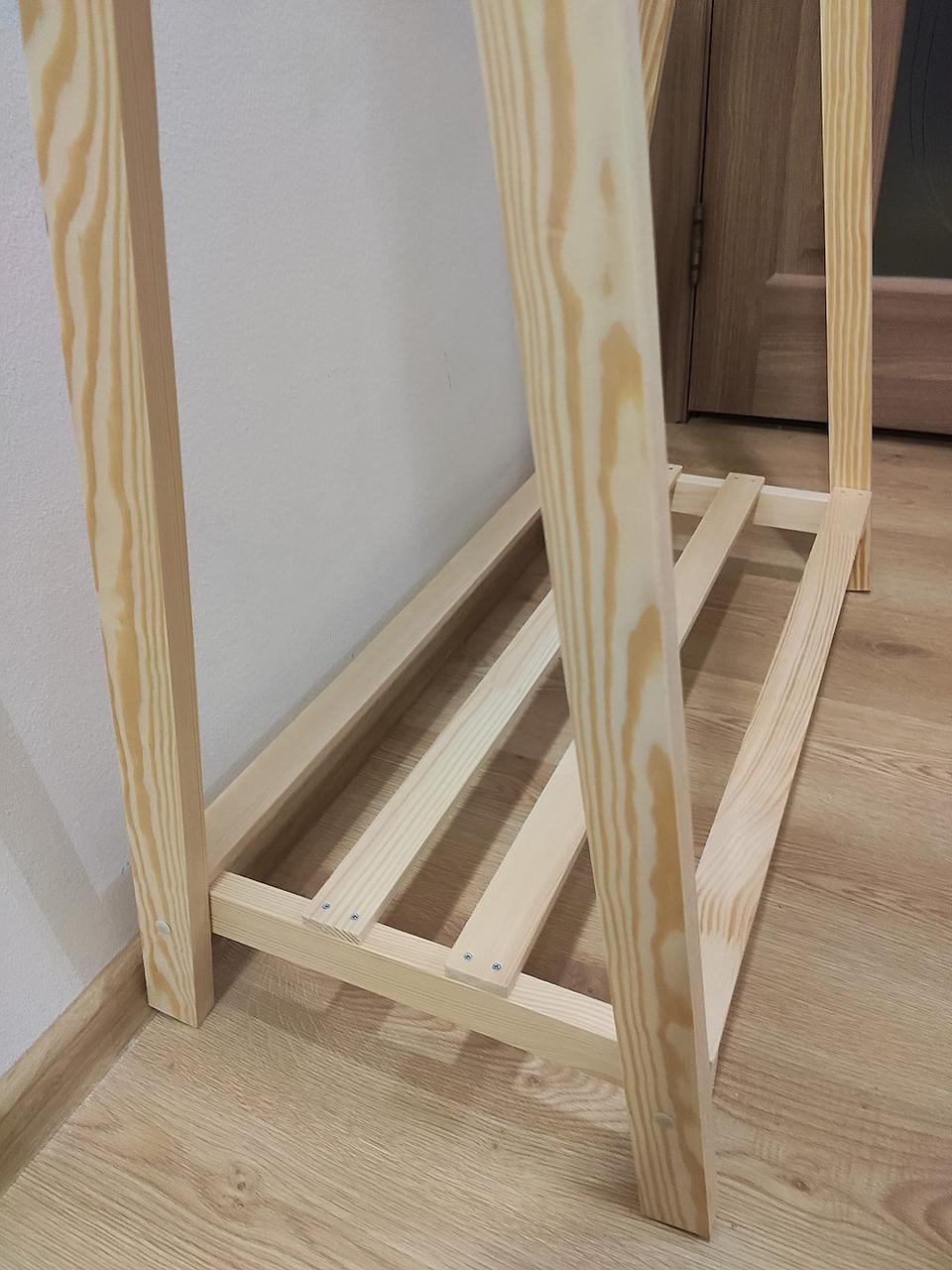 Стійка для дитячого одягу підлогова дерев'яна (2161221197) - фото 4 Стійка для дитячого одягу підлогова дерев'яна (2161221197) - фото 4