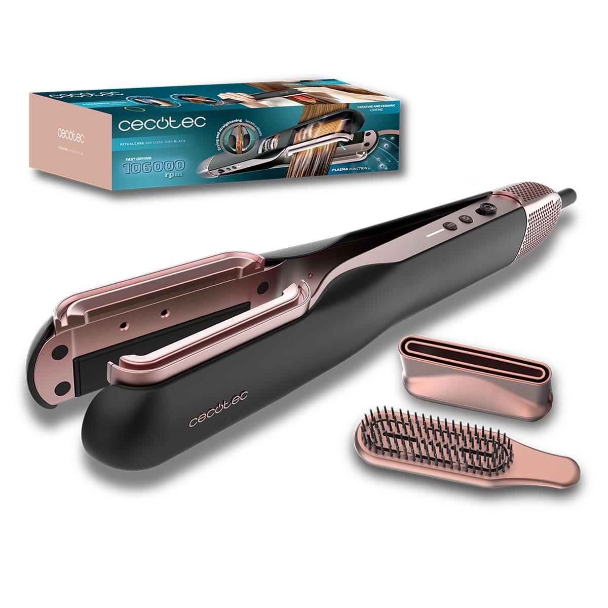 Стайлер-випрямляч CECOTEC RitualCare Air Lisse 2в1 Black