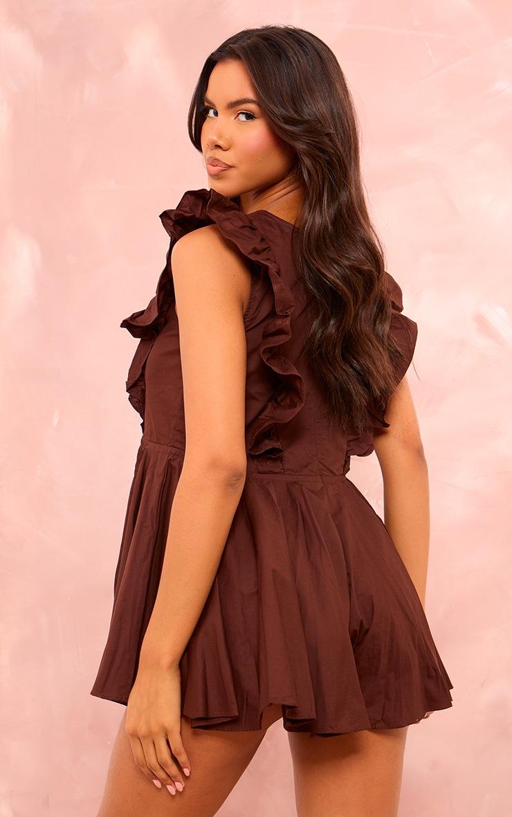 Комбинезон Pretty Little Thing CMW5433 р. 42 Коричневый - фото 2