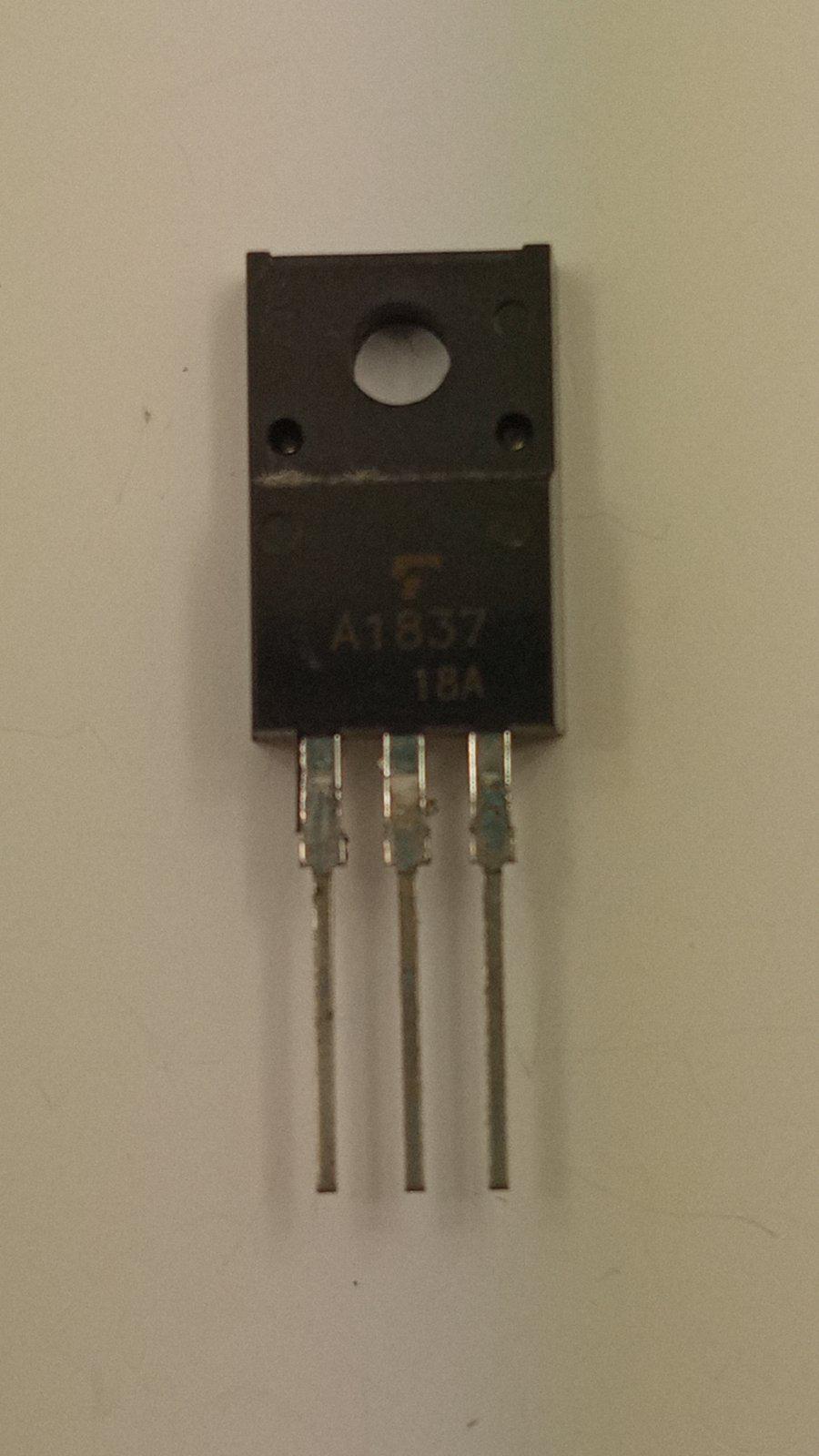 Транзистор 2SA1837 pnp -230V/-1A/20W TO-220FP (28844)