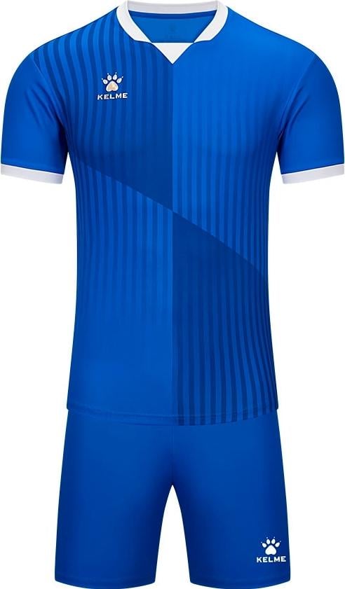 Комплект футбольной формы KELME BRAGA II L Сине-белый (8551ZB11083.9481)