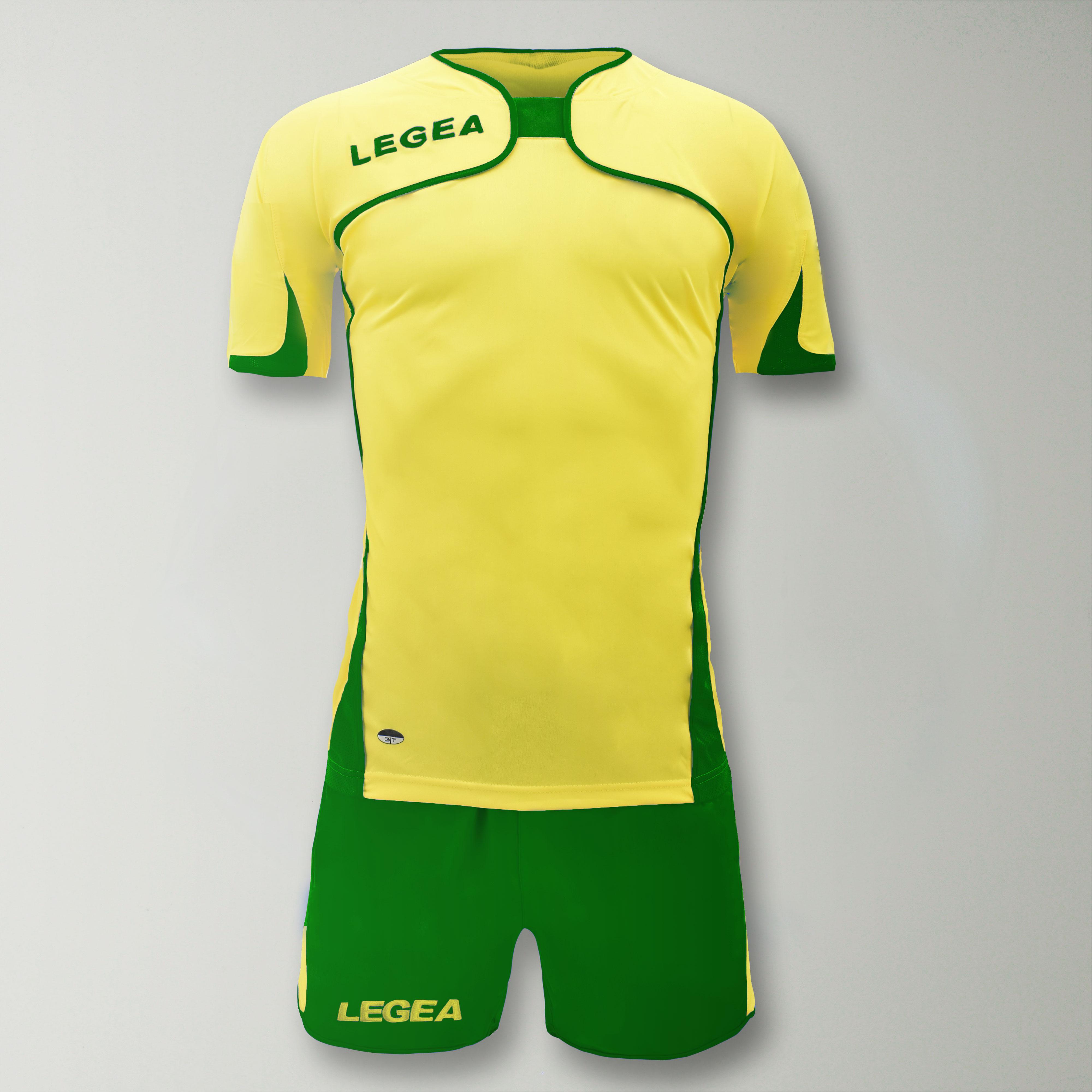 Футбольна форма Legea KIT5060 SETUBAL XL Yellow Green