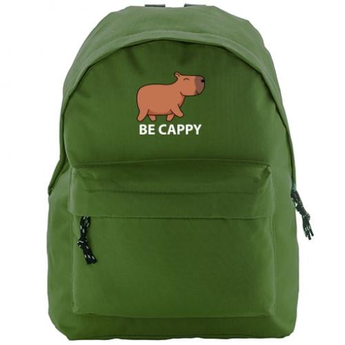 Городской рюкзак Compact Капибара Be Cappy 14 л Оливковый (16030135-29-184882)