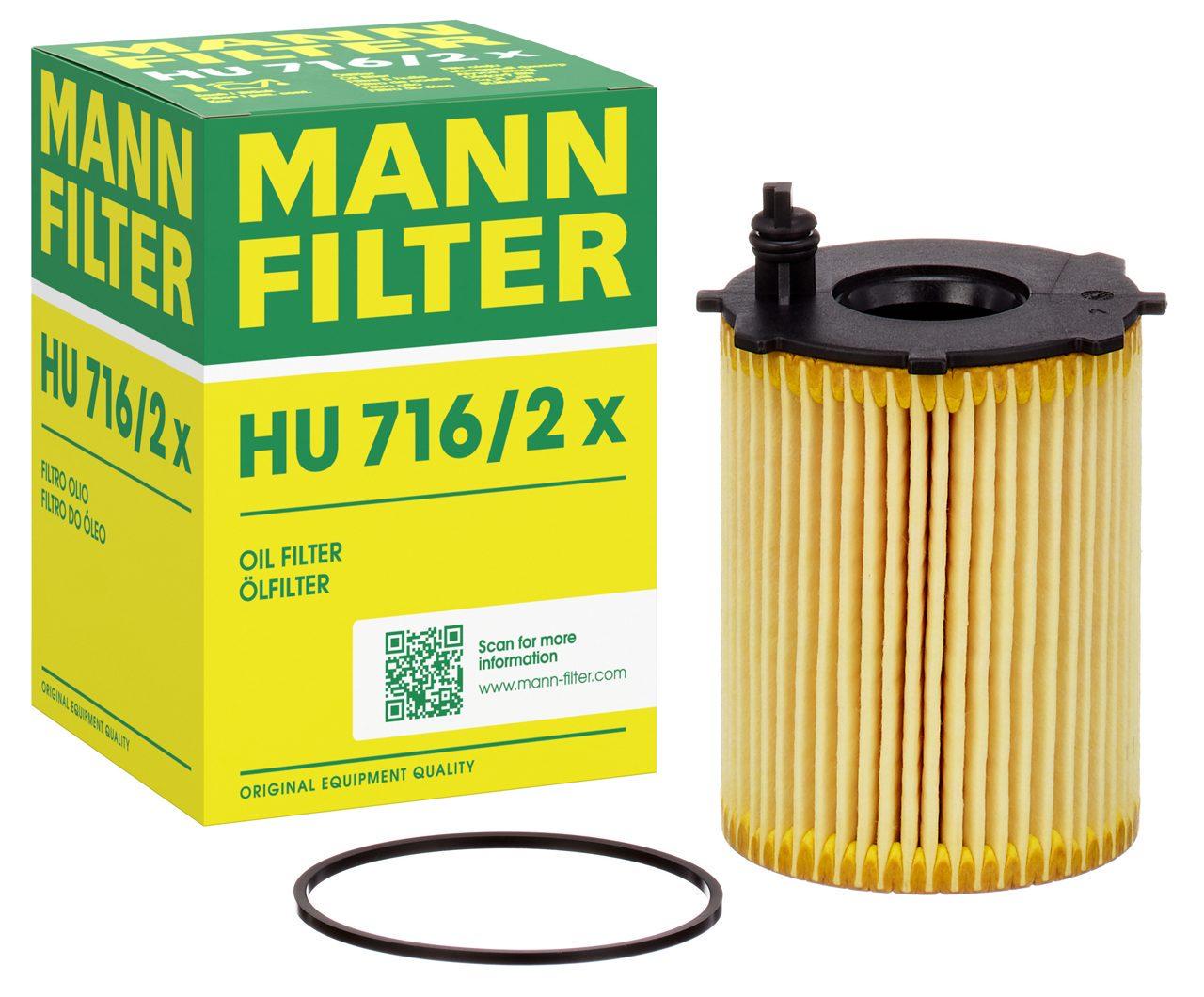 Фильтр смазки Mann-Filter (HU716/2X)