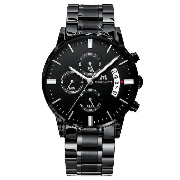 Наручные часы MegaLith Super с секундомером и индикацией даты (1037343181) Наручные часы MegaLith Super с секундомером и индикацией даты (1037343181)