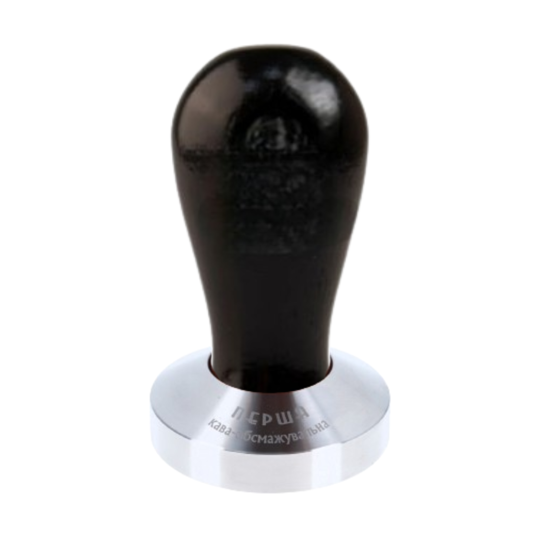 Темпер для кави Рkok 58 мм сталевий плоский Чорний - фото 3 Темпер для кави Рkok 58 мм сталевий плоский Чорний - фото 3