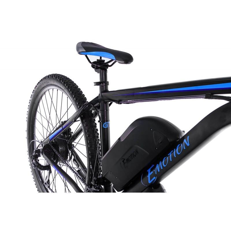 Електровелосипед E-Motion MTB GT механічні гальма 29"/19" 48V 16Ah 500W Чорно-синій (EMTB2919GT4815500BBM) - фото 3