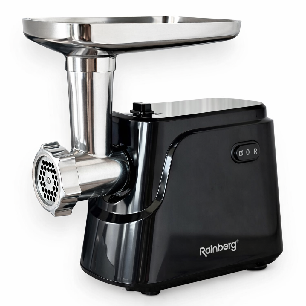Электромясорубка Rainberg RB-677 2600 Вт с реверсом 2 решетки 5/7 мм (ML-05356)