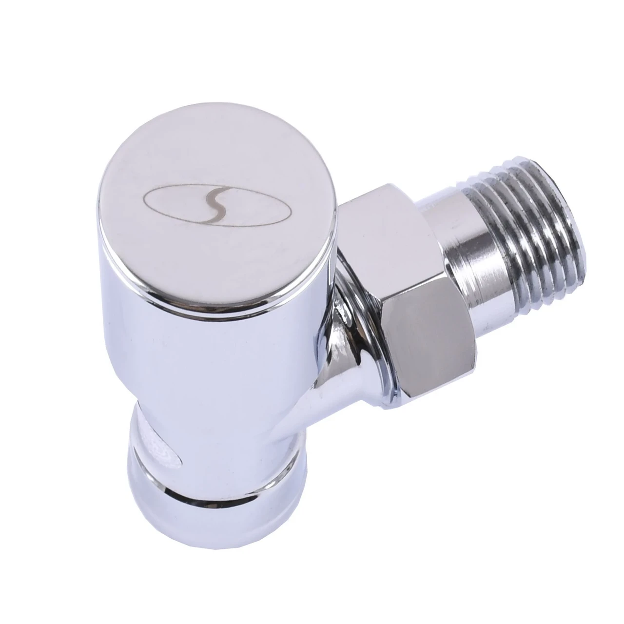 Кран вентильный угловой с американкой Solomon 1/2" 1845 Chrom (1200000171) - фото 3 Кран вентильный угловой с американкой Solomon 1/2" 1845 Chrom (1200000171) - фото 3