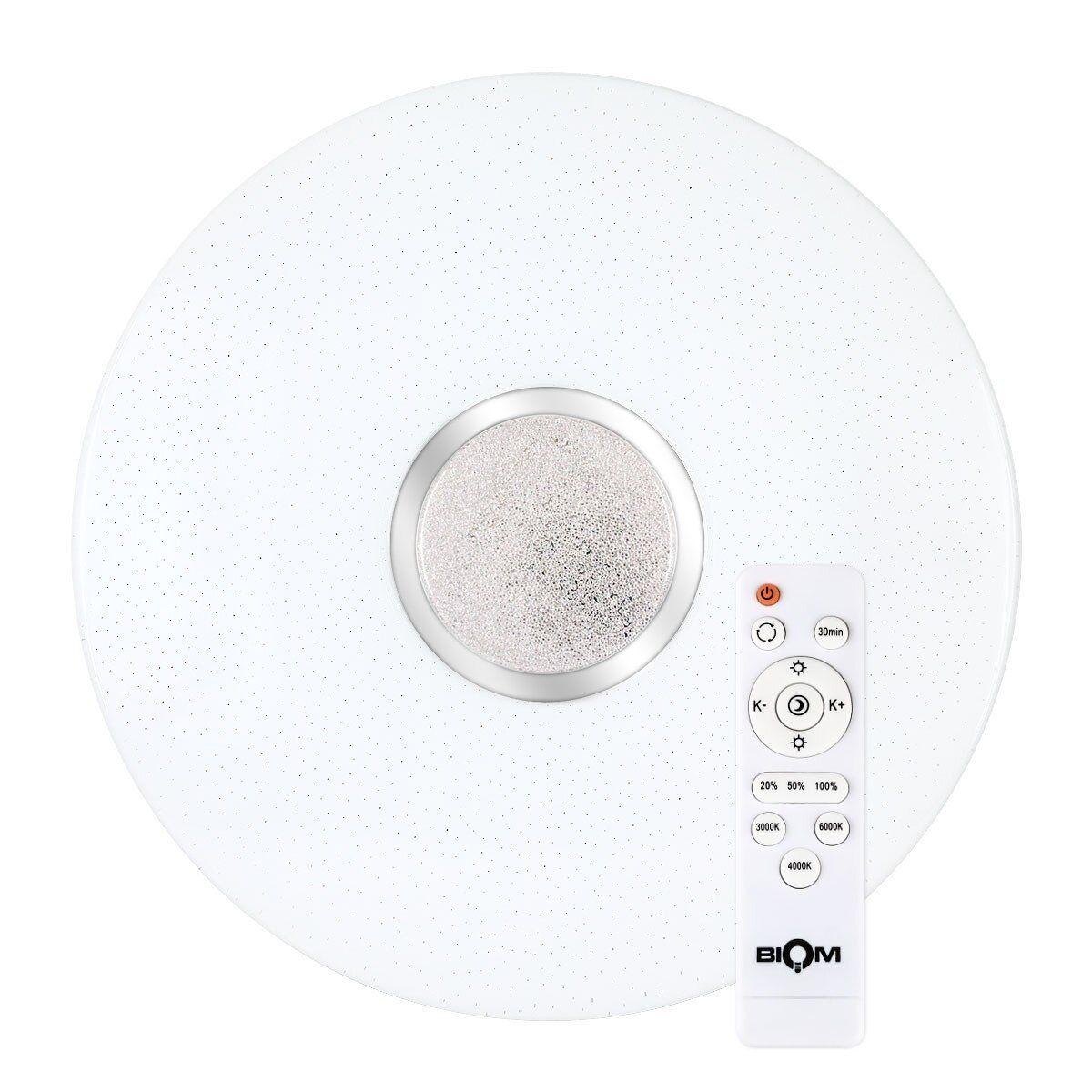 Светодиодный LED светильник Biom Smart SML-R07-80 3000-6000K 80Вт с пультом (10077)