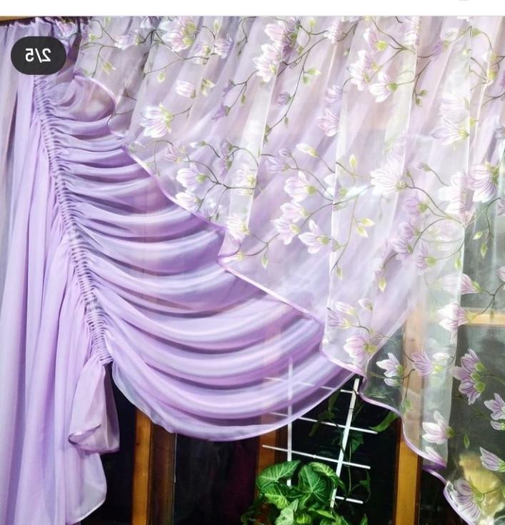 Фіранка Камелія ліва Гілочки бузку (1501375227) - фото 2