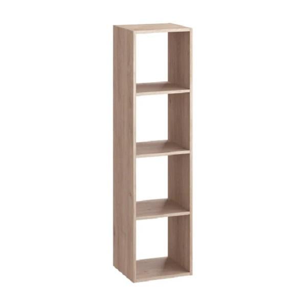 Стелаж настенно-половой модульный MEBLIBUD KUB секции Дуб сонома