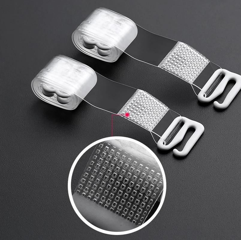 Бретелі для бюстгальтера силіконові 1 пара 10 мм Прозорий (27086202) - фото 8 Бретелі для бюстгальтера силіконові 1 пара 10 мм Прозорий (27086202) - фото 8