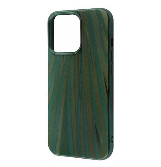 Чехол-накладка для телефона WAVE Gradient Patterns Case - iPhone 12/12 Pro green matte (454650807)
