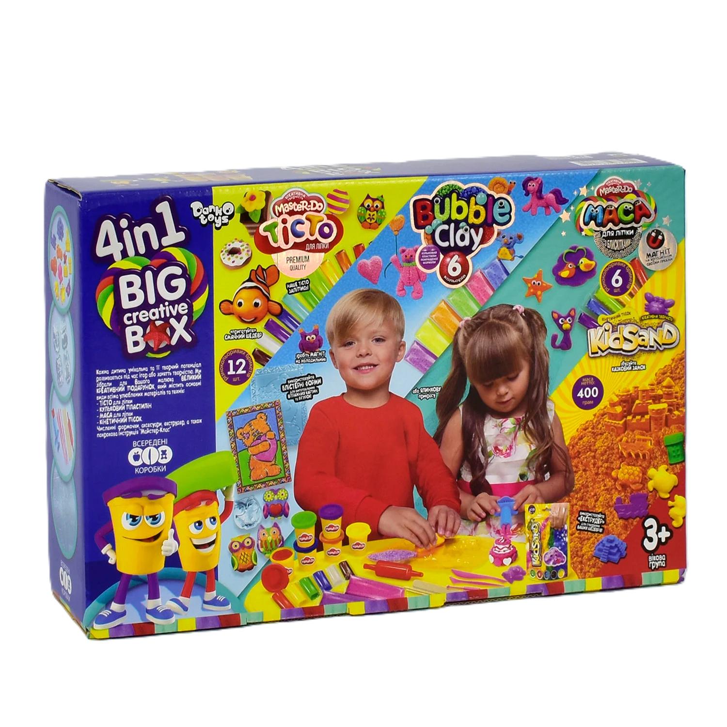 Набор для лепки Danko Toys 4в1 Big creative box BCRB-01-01U (65616)