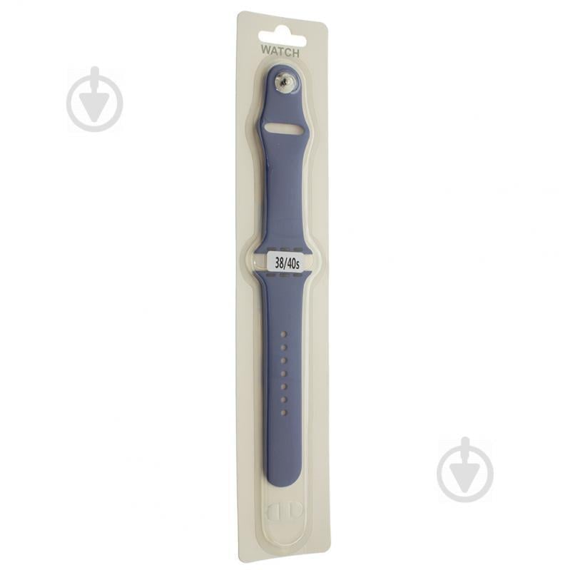 Ремешок силиконовый Mobak для Apple Watch Series 4 44 mm/ Series 3 42 mm Королевский Синий (00007324)