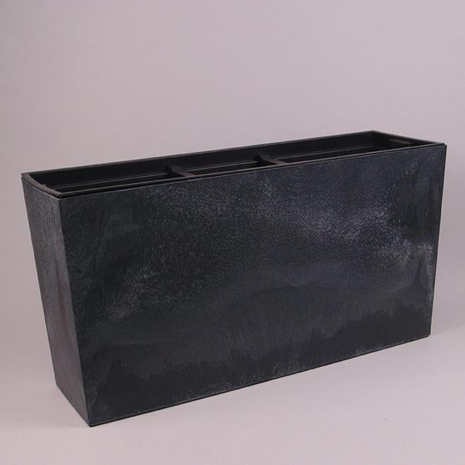 Горшок для цветов Prosperplast террасовый Urbi Case Beton Effect Middle 80 см Антрацит (DUC800ME-S433)