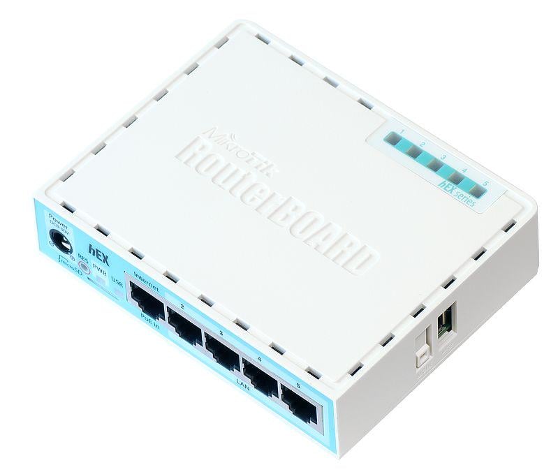 Роутер Mikrotik hEX RB750Gr3 5 LAN 10/100/1000Mb