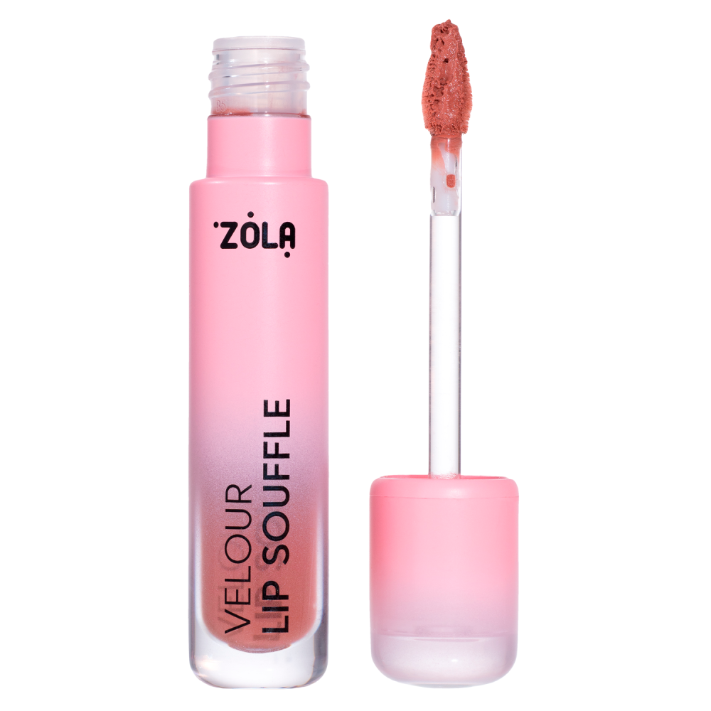 Помада бархатная матовая Zola VELOUR LIP SOUFFLE 04 NUDE HAZE