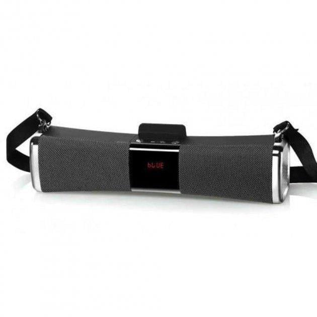 Колонка портативная XPRO E822 15 Вт USB/AUX/FM/Bluetooth Черный (8321009e)