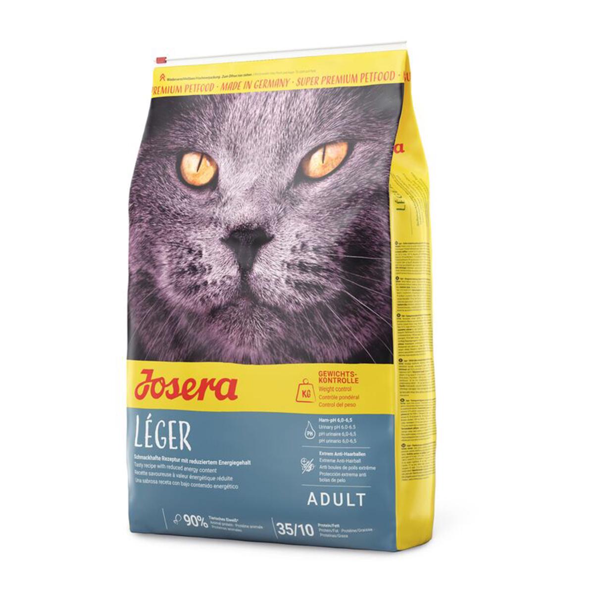 Сухий корм Josera Leger для малоактивних та стерилізованих котів 10 кг