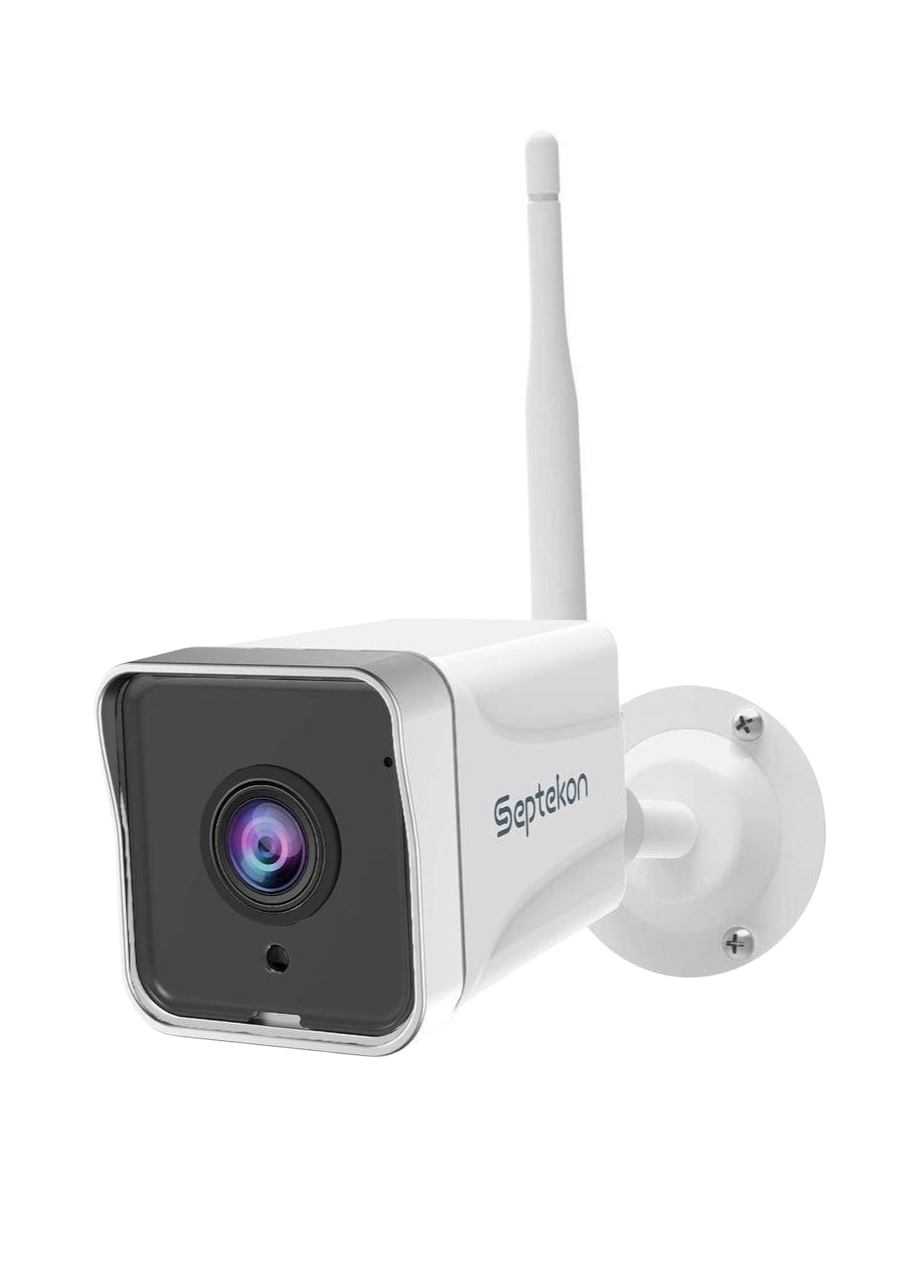 Камера уличная Septekon S50 2K Wi-Fi с двухсторонним аудио ночным видением и обнаружением движения