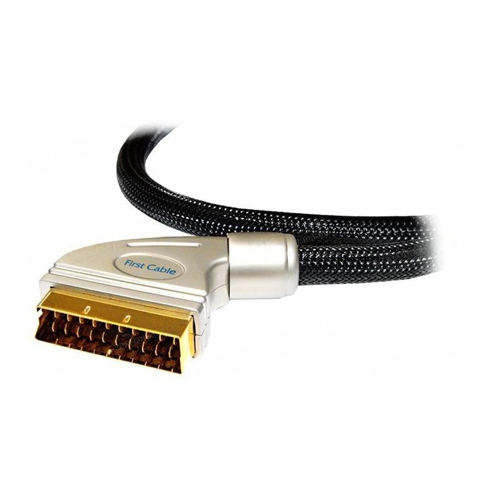 Видеокабель компонентный RGBHV Reference Line Scart-Scart 75 Ом 2 м (1K-VR20-02)