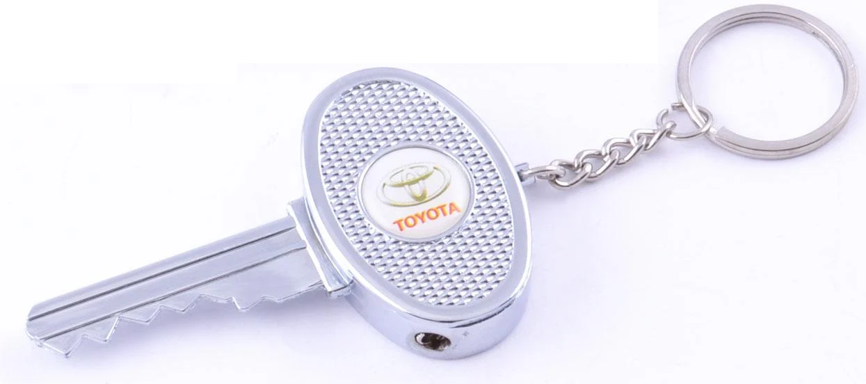 Зажигалка карманная Ключ от Toyota Grey (32161684)